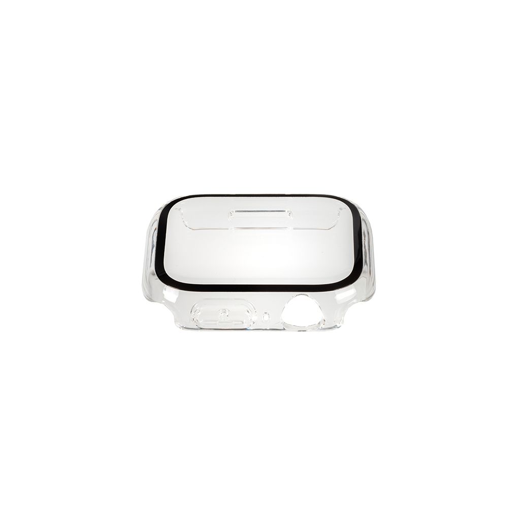 GECKO zaščitno steklo in ovitek za Apple Watch 7/8 45 mm, transparenten, V10A11C0