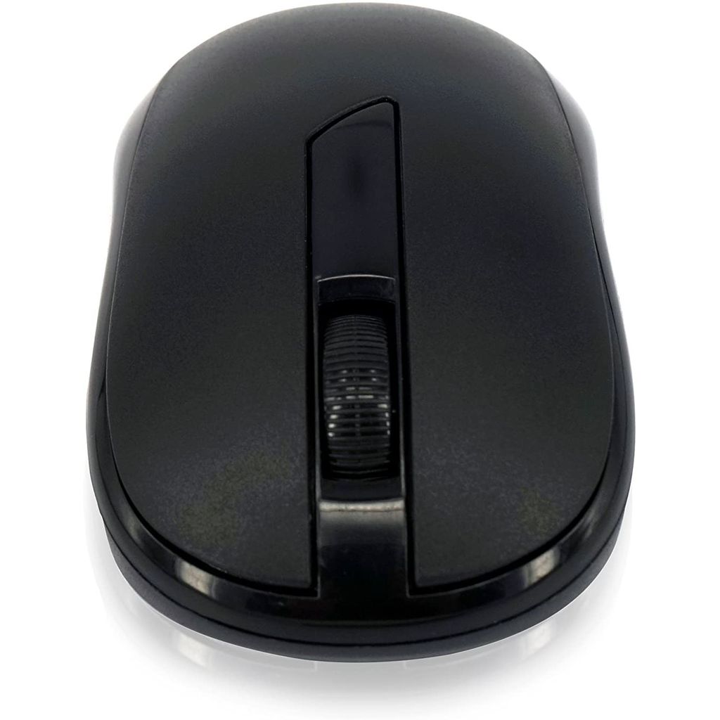 EWENT miška Wireless Mini Optical, 1000dpi, USB - črna