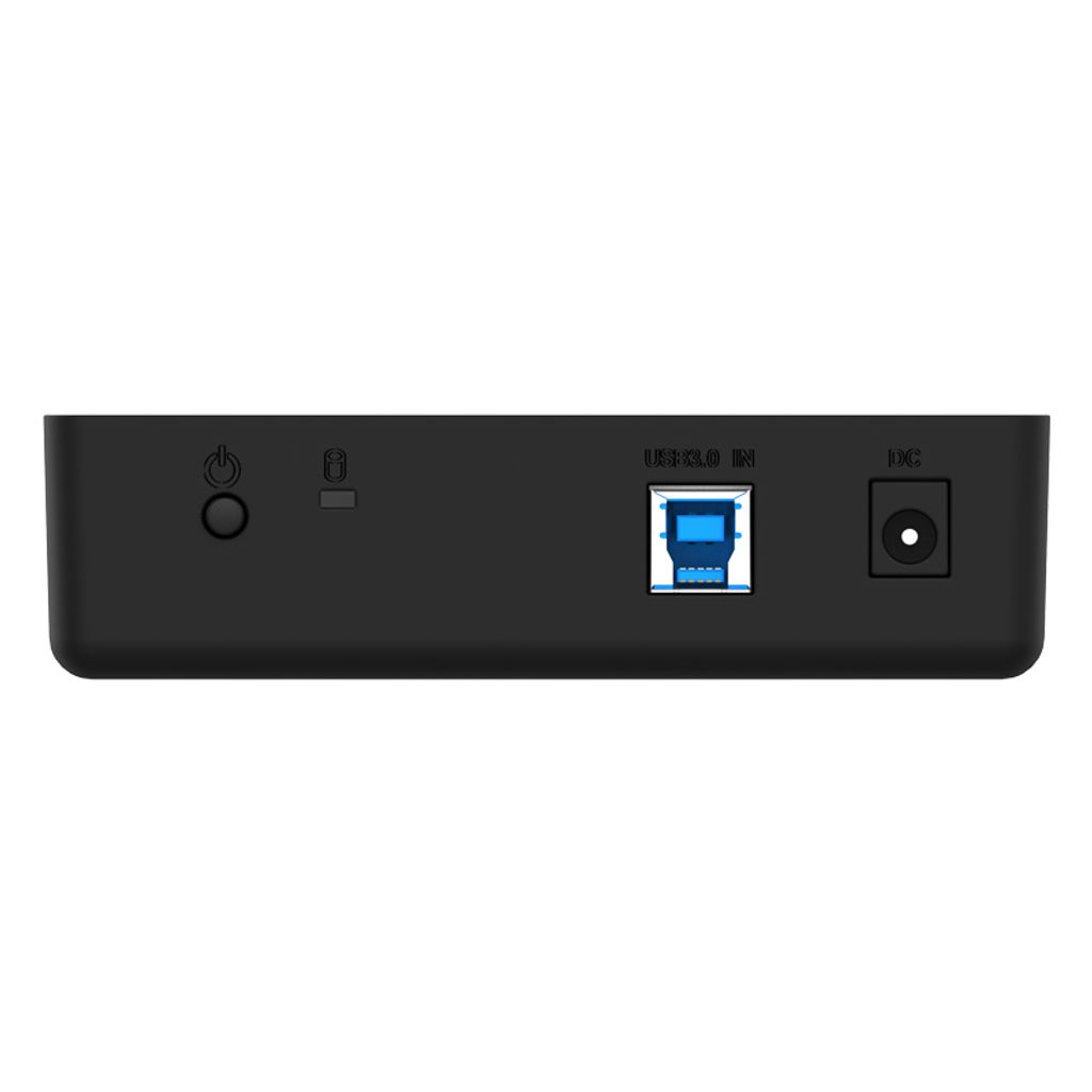 ORICO Zunanje ohišje za HDD/SSD 3,5" USB 3.0 v SATA3, napajanje, črn, 3588US3