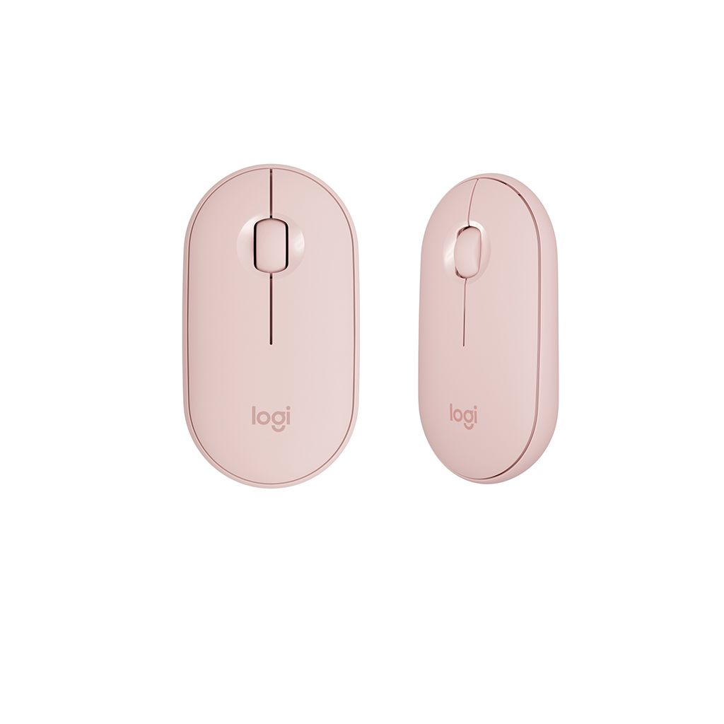 LOGITECH tipkovnica in miška Slim Wireless Combo MK470, roza, SLO g.