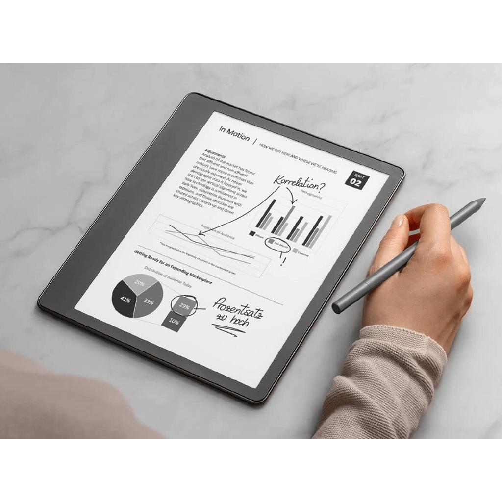 AMAZON E-bralnik Kindle Scribe 2022, 10.2'' 16GB WiFi, 300dpi, Basic pisalo, USB-C, črn