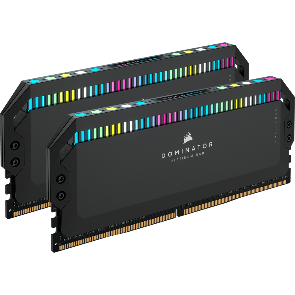 CORSAIR pomnilnik DOMINATOR PLATINUM RGB 32GB (2x16GB) DDR5 5200MHz PC5-41600 CL36, 1.25V