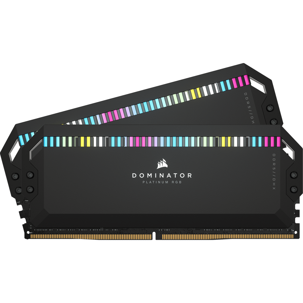 CORSAIR pomnilnik DOMINATOR PLATINUM RGB 32GB (2x16GB) DDR5 6200MHz PC5-49600 CL36, 1.30V