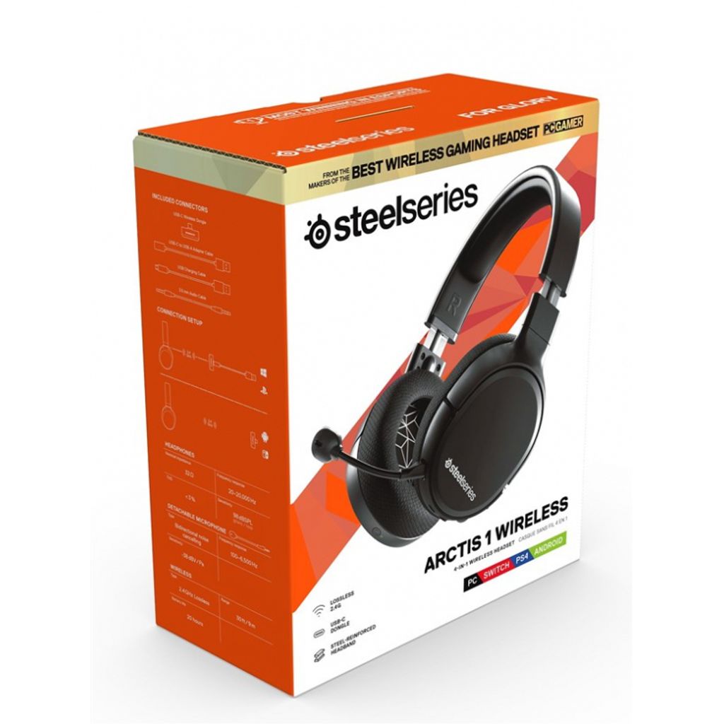 STEELSERIES  Arctis 1 brezžične slušalke PC/SWITCH/XBOX/PS4