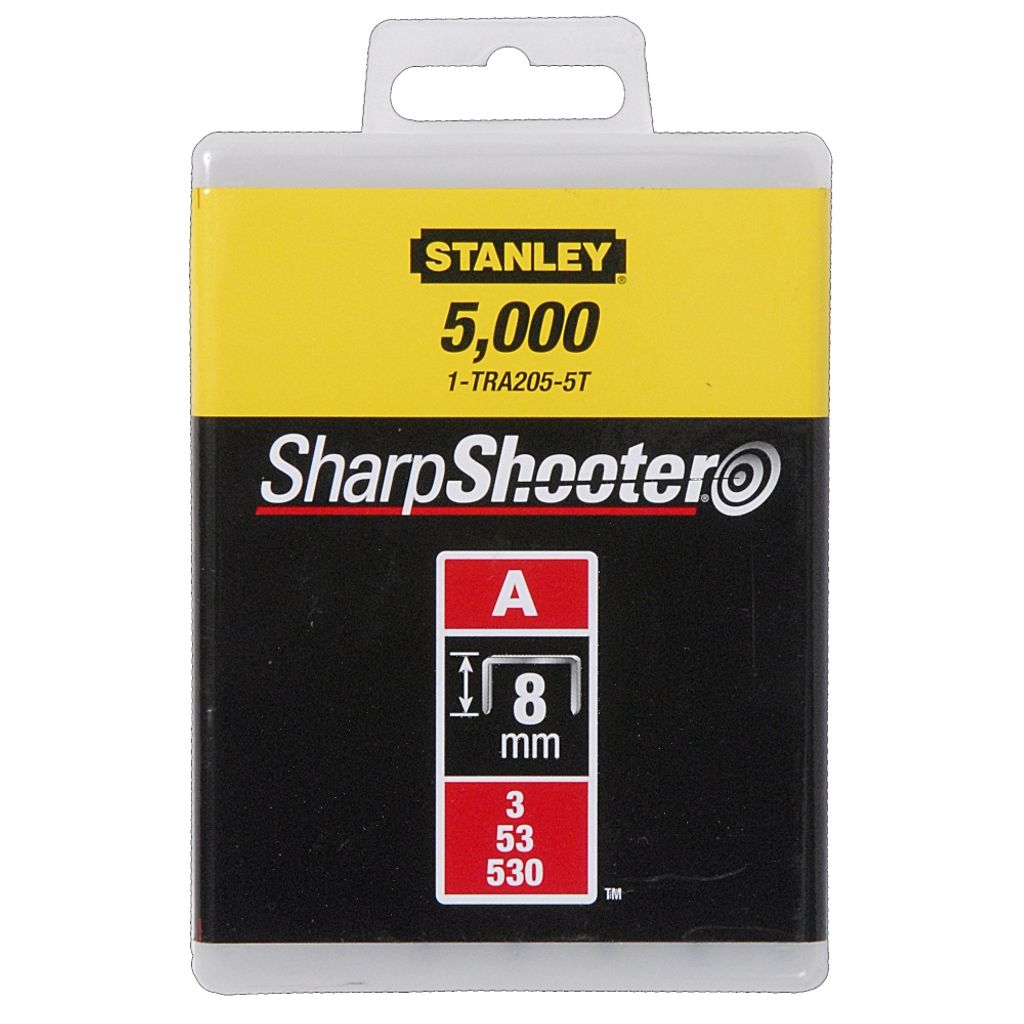 STANLEY sponke tip "A" (53) /5000kos - 8mm 1-TRA205-5T