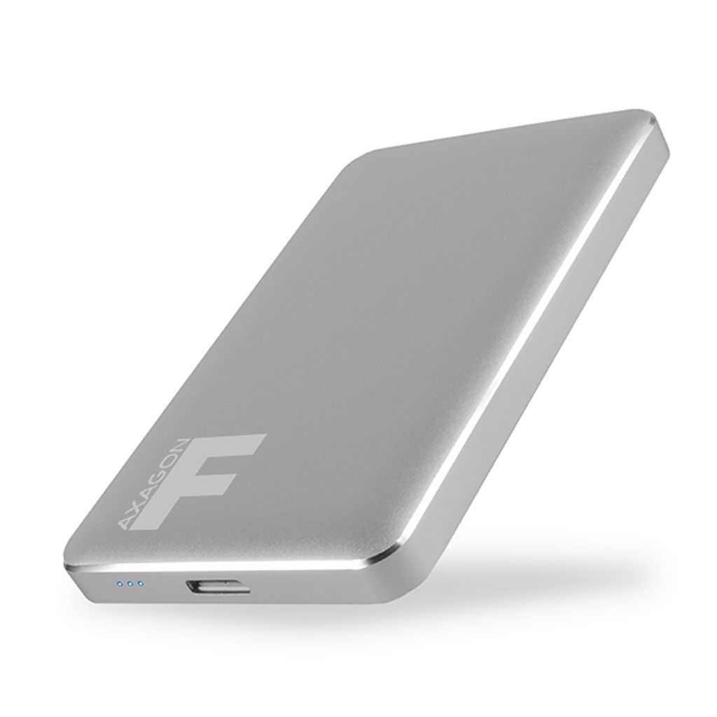 AXAGON Zunanje ohišje HDD/SSD 2.5'' EE25-F6G - srebrna 