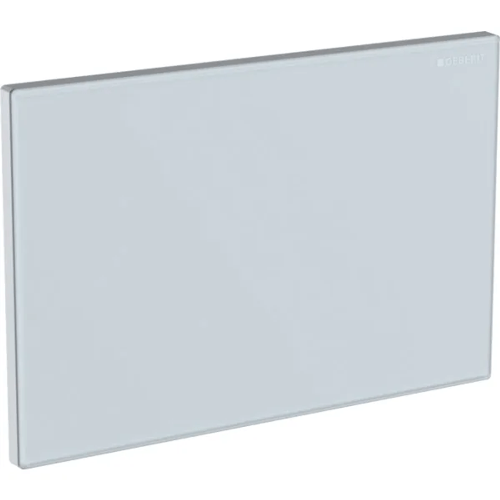 GEBERIT pokrivna plošča Omega: belo steklo (115.082.SI.1)