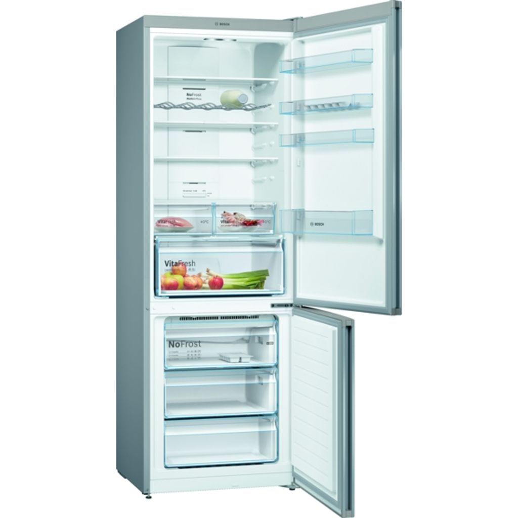 BOSCH Prostostoječi hladilnik z zamrzovalnikom spodaj KGN49XIEA