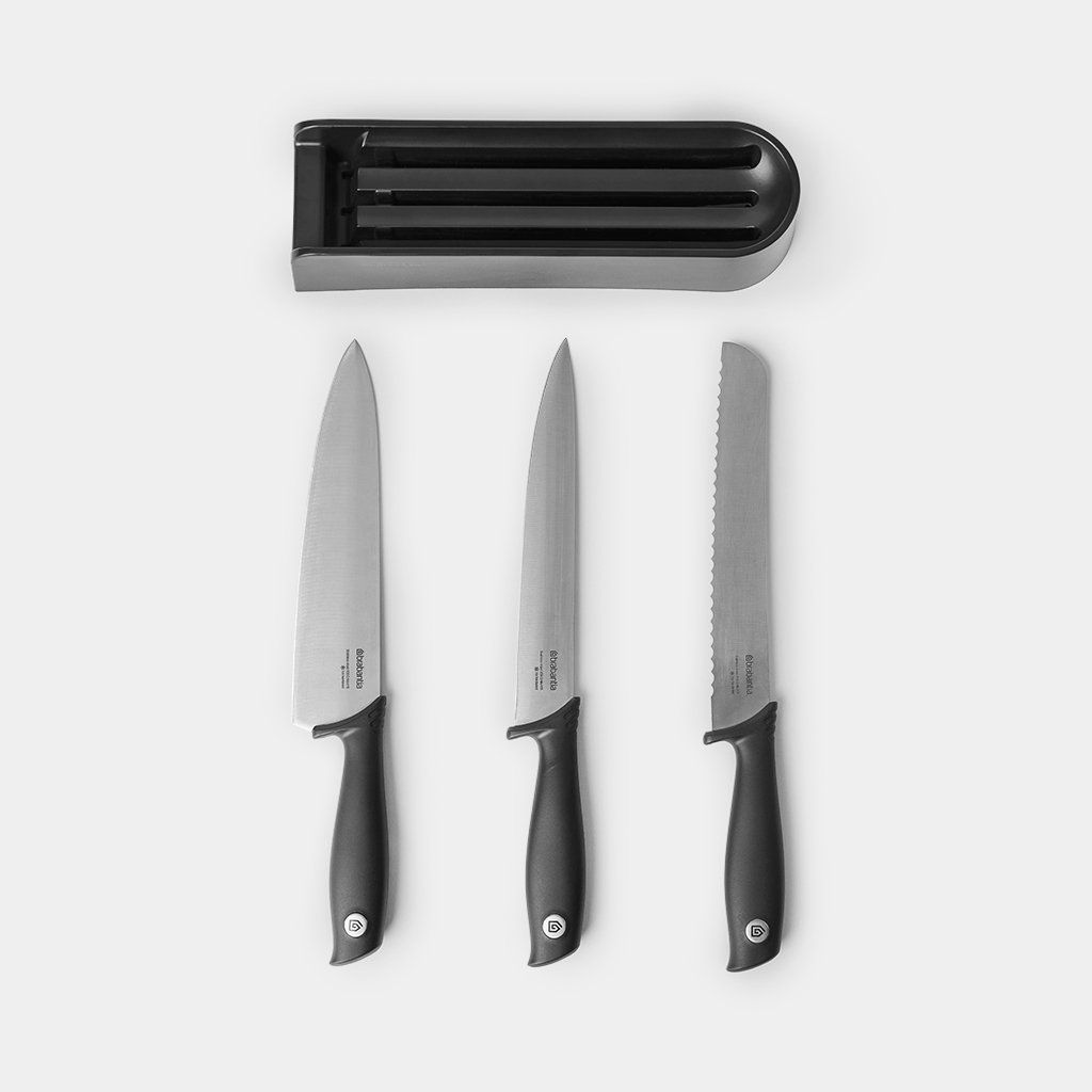 BRABANTIA kuhinjski noži z nastavkom za predal