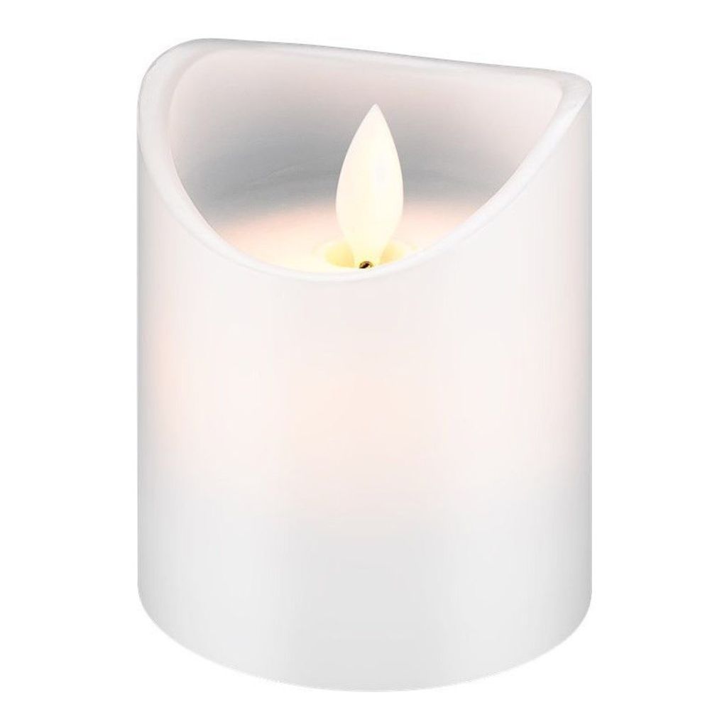 GOOBAY namizna sveča 7,5x10cm, LED bela 
