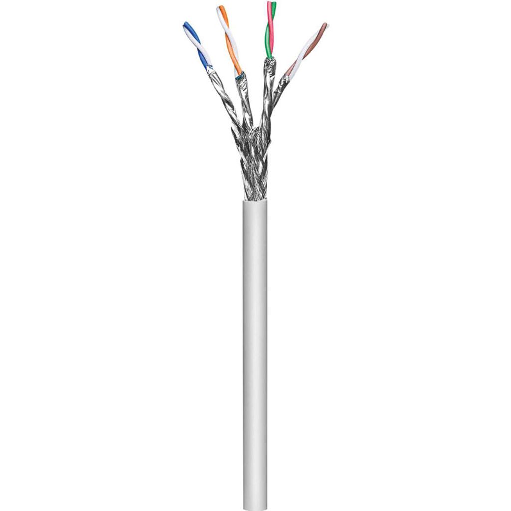 INTELLINET mrežni inštalacijski kabel CAT6a SFTP 100m siv