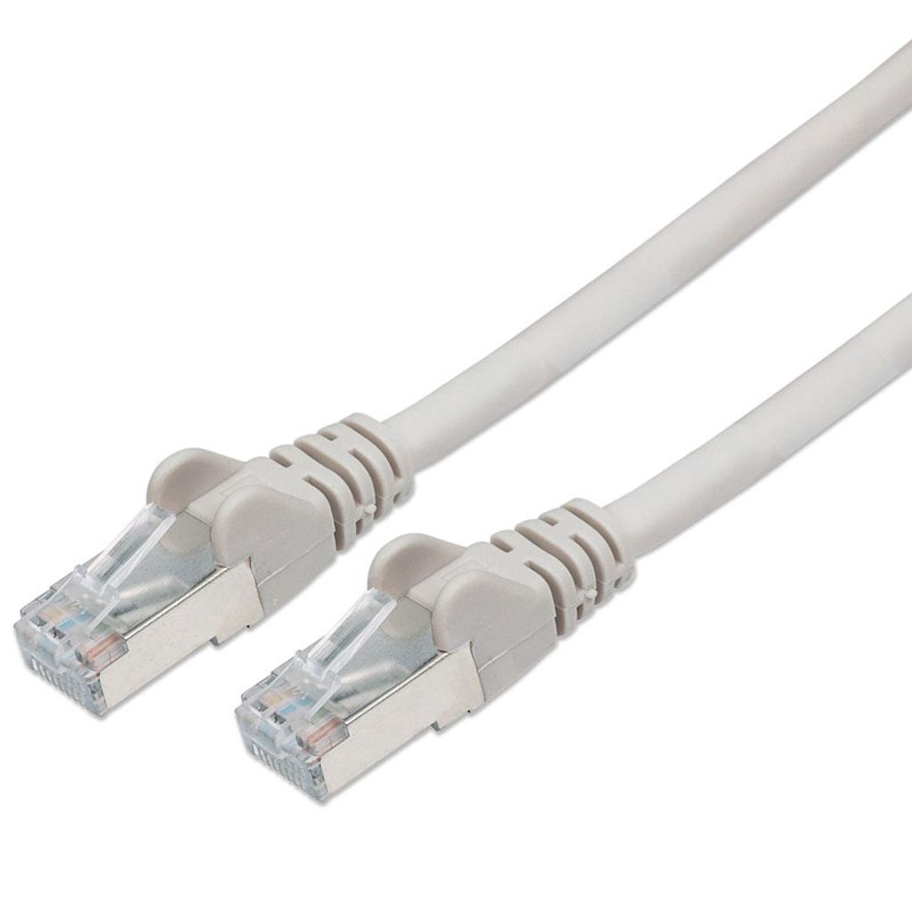 INTELLINET mrežni priključni patch kabel CAT6 SFTP 20m siv 