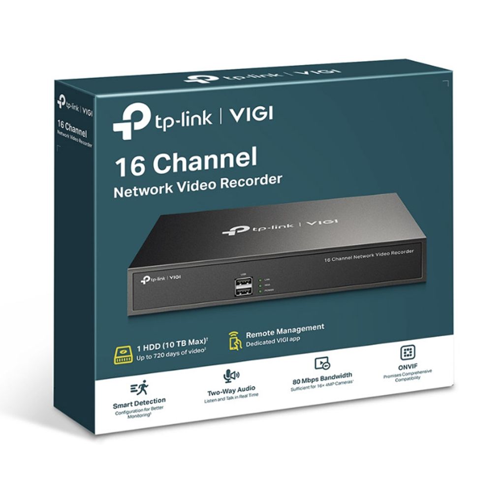 TP-LINK Mini PC, video snemalnik VIGI NVR1016H