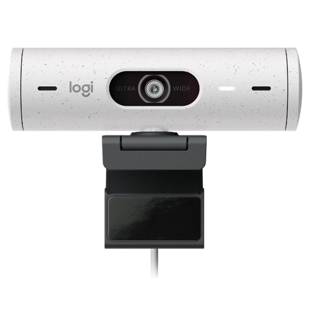 LOGITECH spletna kamera BRIO 500 FHD 1080p LAN bela