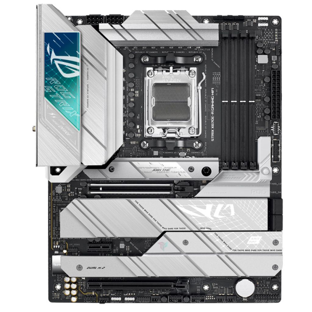 ASUS gaming matična plošča ROG STRIX X670E-A AM5 ATX DDR5 RGB 