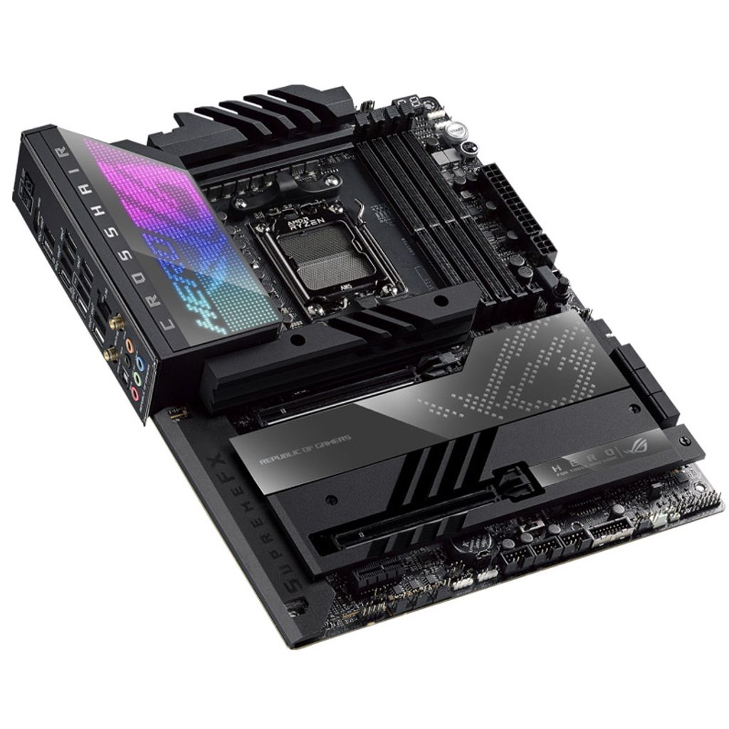 ASUS matična plošča ROG CROSSHAIR X670E HERO WiFi AM5 ATX DDR5 RGB 