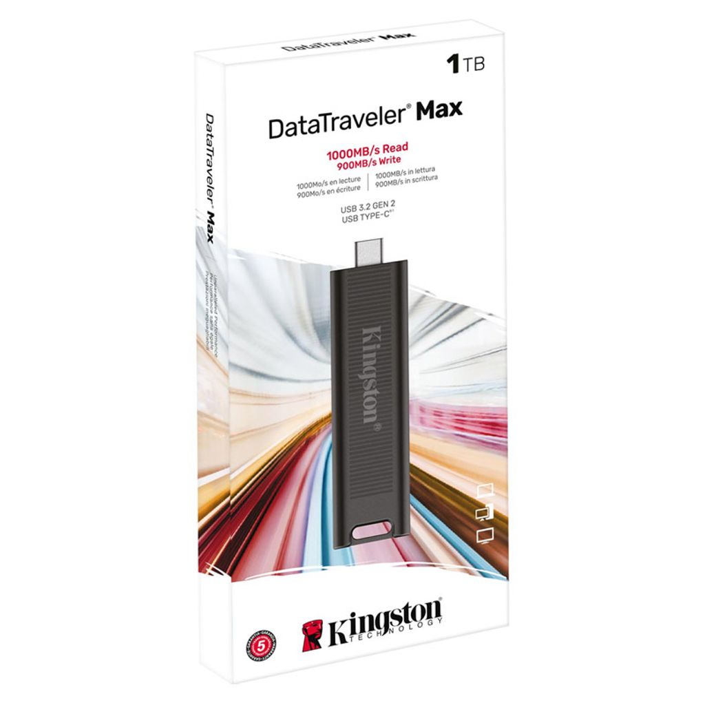 KINGSTON USB ključ DataTraveler MAX prenosni 1TB USB 3.2 gen2 Type-C (DTMAX/1TB)