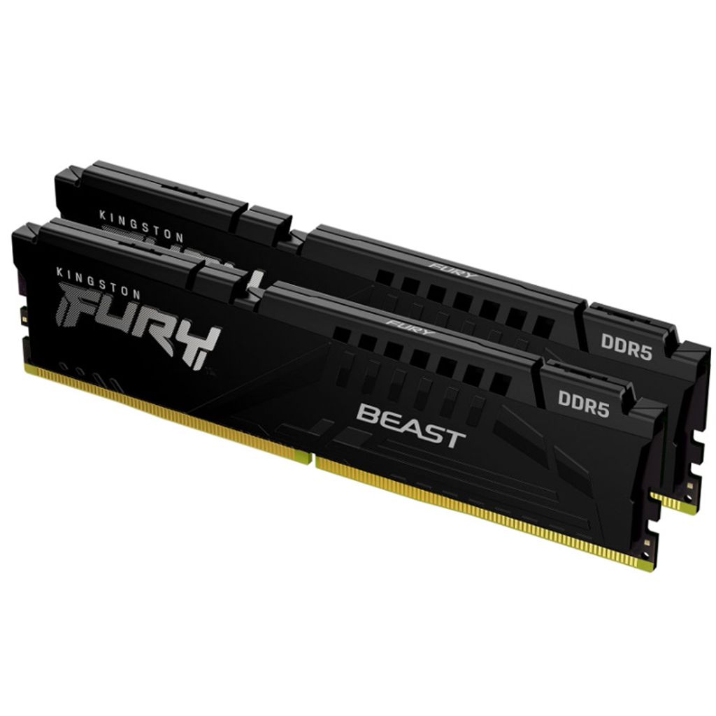 KINGSTON ram pomnilnik Fury Beast 32GB (2x16GB) 6000MT/s DDR5 CL36 EXPO (KF560C36BBEK2-32)