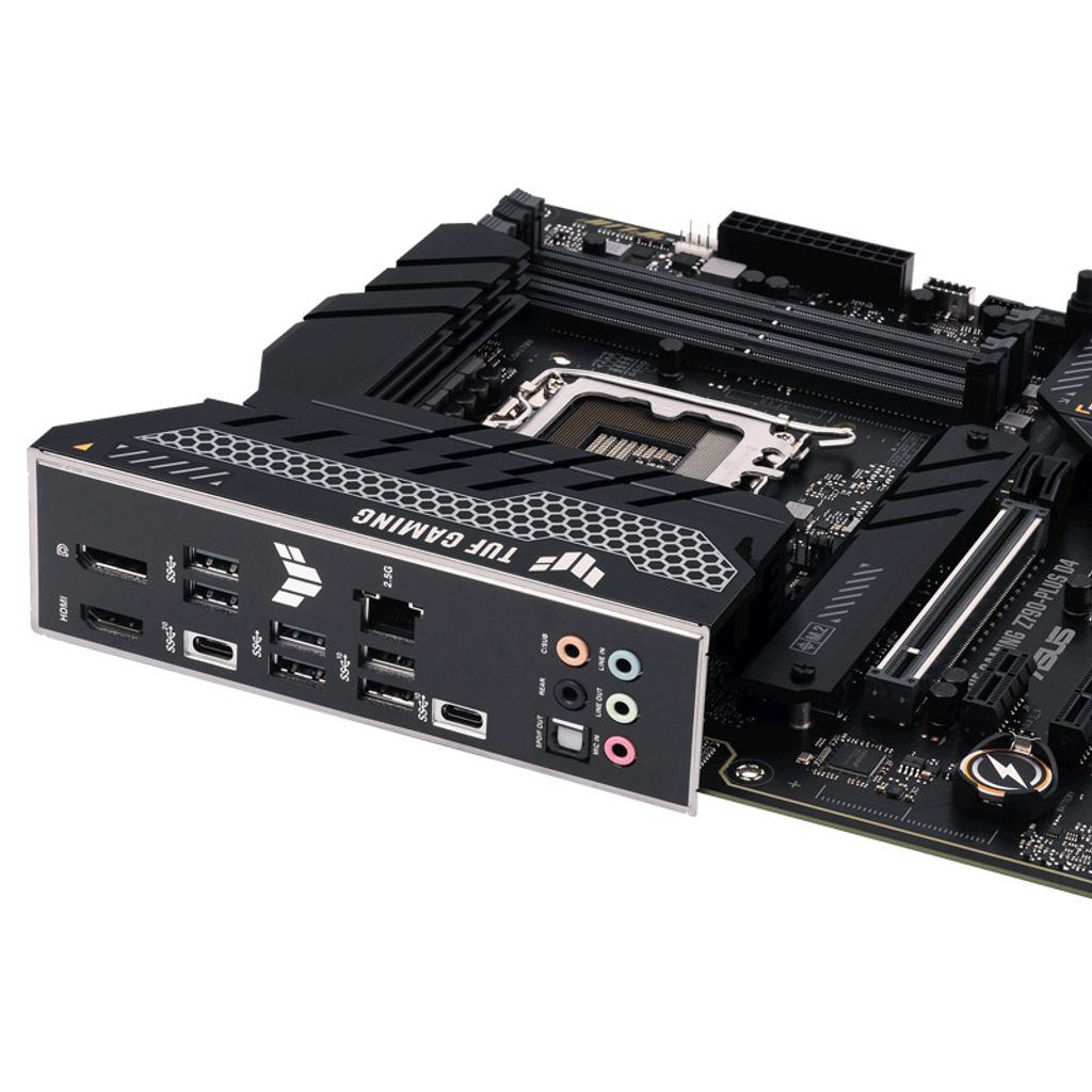ASUS gaming osnovna plošča TUF GAMING Z790-P D4 LGA1700 (13. gen) HDMI/DP DDR4 RGB