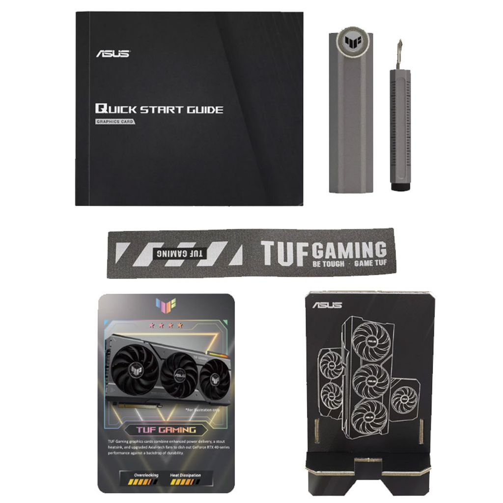 ASUS TUF GeForce RTX 4070 Gaming OC 12GB GDDR6X (90YV0IZ0-M0NA00) gaming grafična kartica