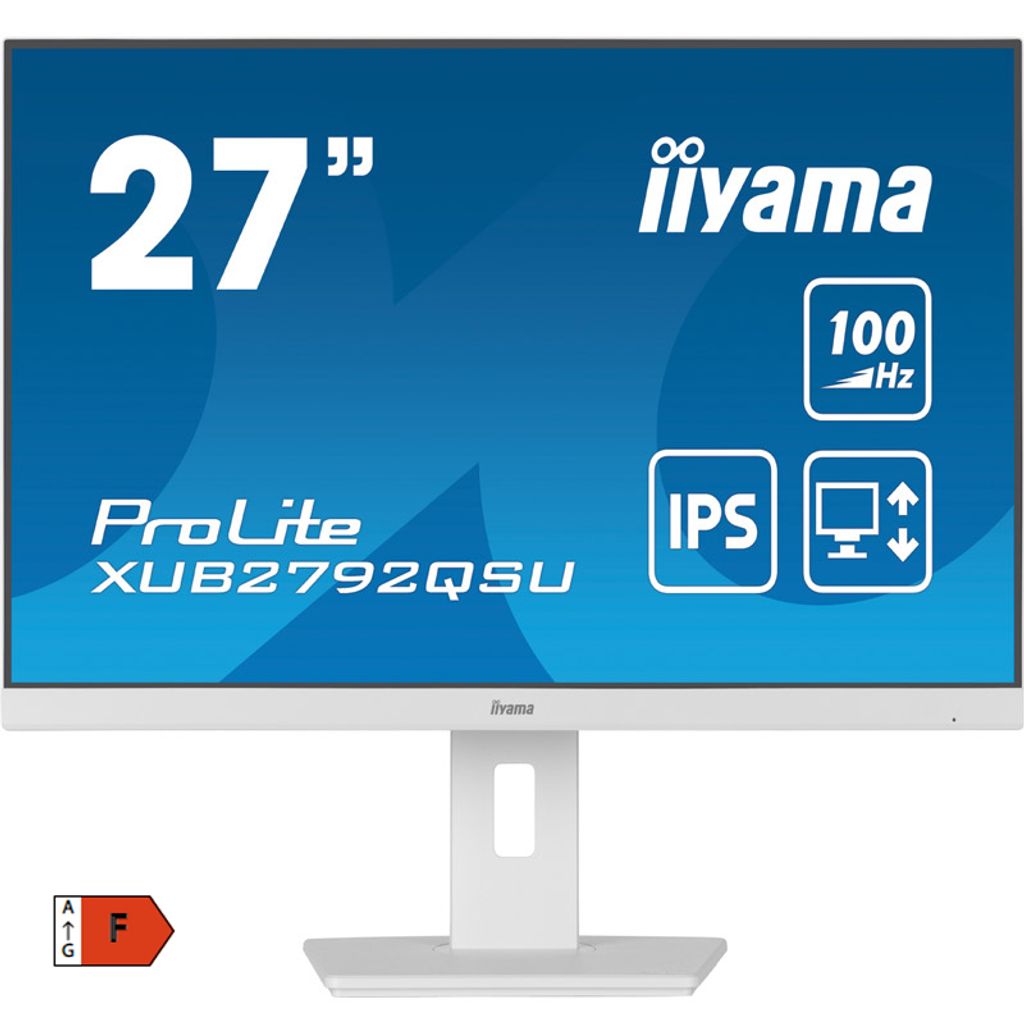 IIYAMA ProLite XUB2792QSU-W6 68,5cm (27") 100Hz 2K IPS LED LCD HDMI/DP zvočniki monitor