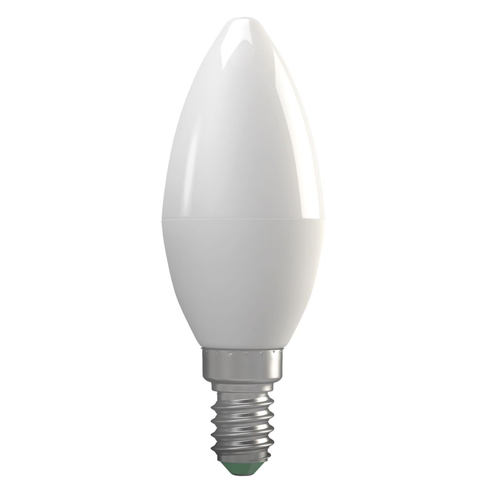 EMOS LED žarnica Basic candle  6W, E14, topla bela ZL4102