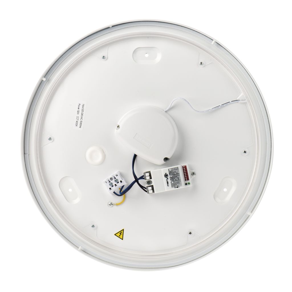 EMOS LED svetilo nadometno CORI, okroglo, 18W, nevtralna bela, IP44, s senzorjem ZM3412