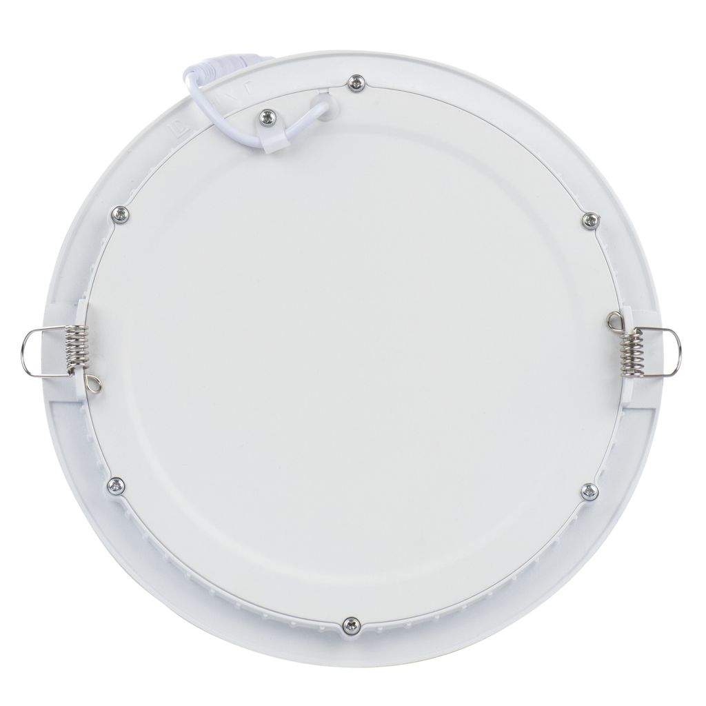 EMOS LED panel okrogel, vgradni, 24W, topla bela, beli ZD1151