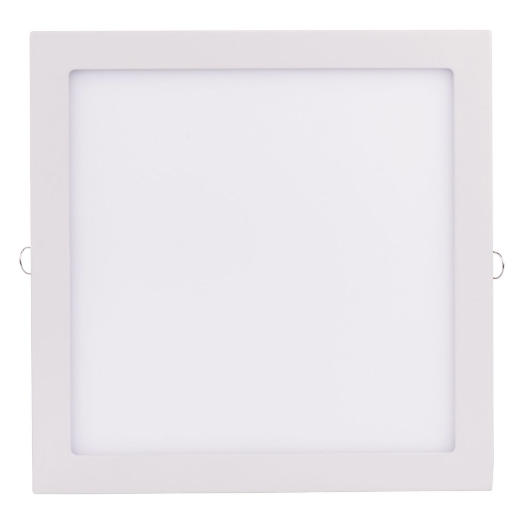EMOS LED panel kvadratni, vgradni, 18W, topla bela, beli ZD2141