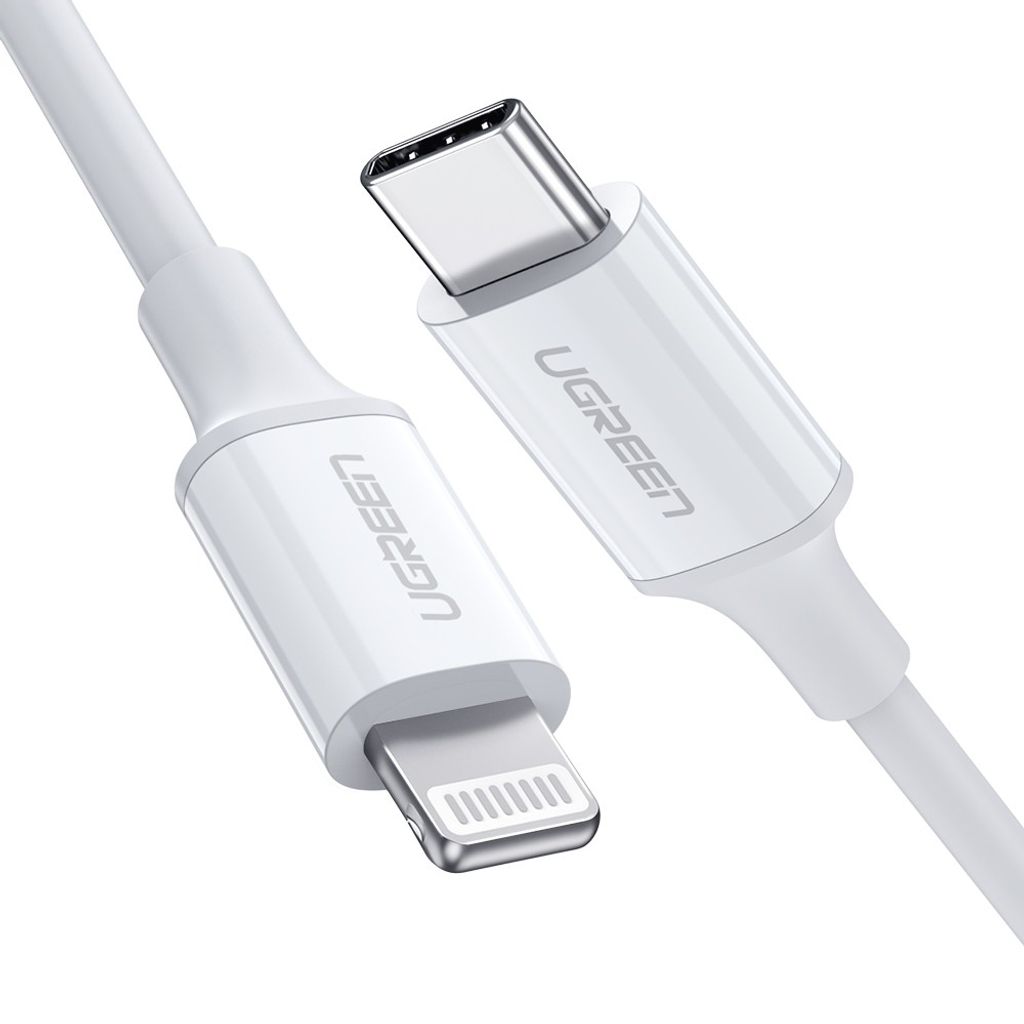 UGREEN kabel USB-C na Lightning srebrn 1m