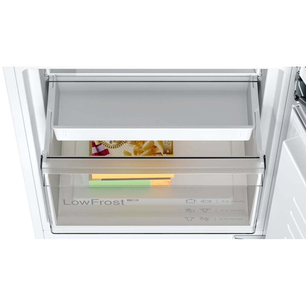 BOSCH Vgradni hladilnik z zamrzovalnikom spodaj KIV86VSE0 