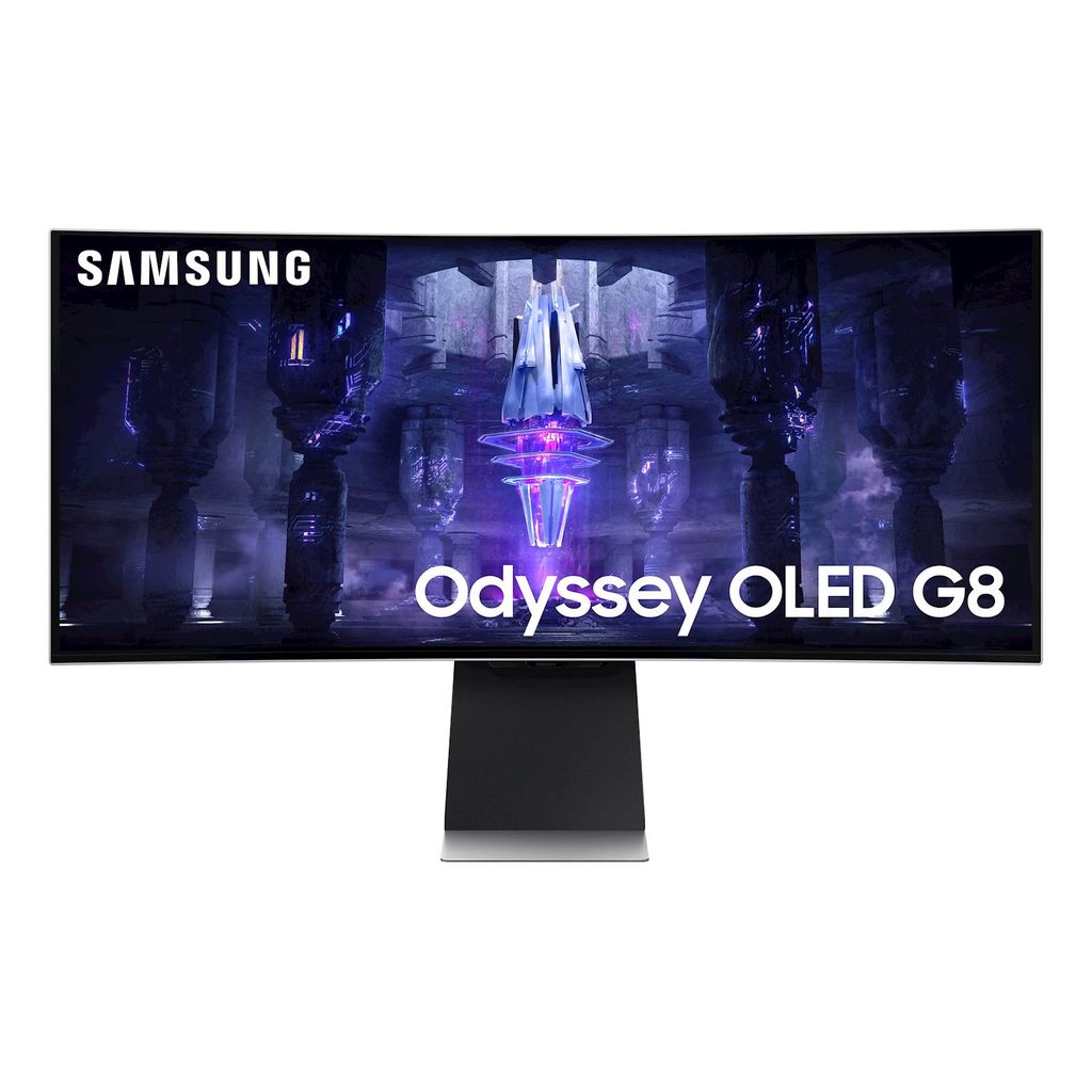 Samsung Monitor S34BG850SU ODYSSEY NEO G8, 34", OLED, 21:9, Ultra WQHD, 175Hz, USB-C, SMART komponentko