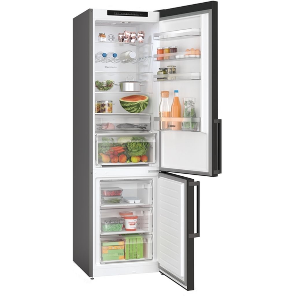 BOSCH Prostostoječi hladilnik z zamrzovalnikom spodaj KGN39VXCT 