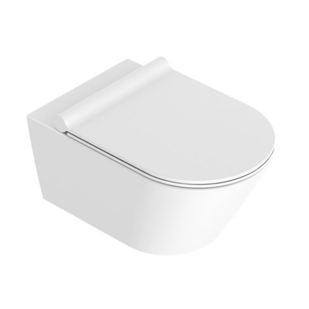 CATALANO Viseča WC školjka Zero Silentech 55x35 Sospeso, bela sijaj (0111550001)