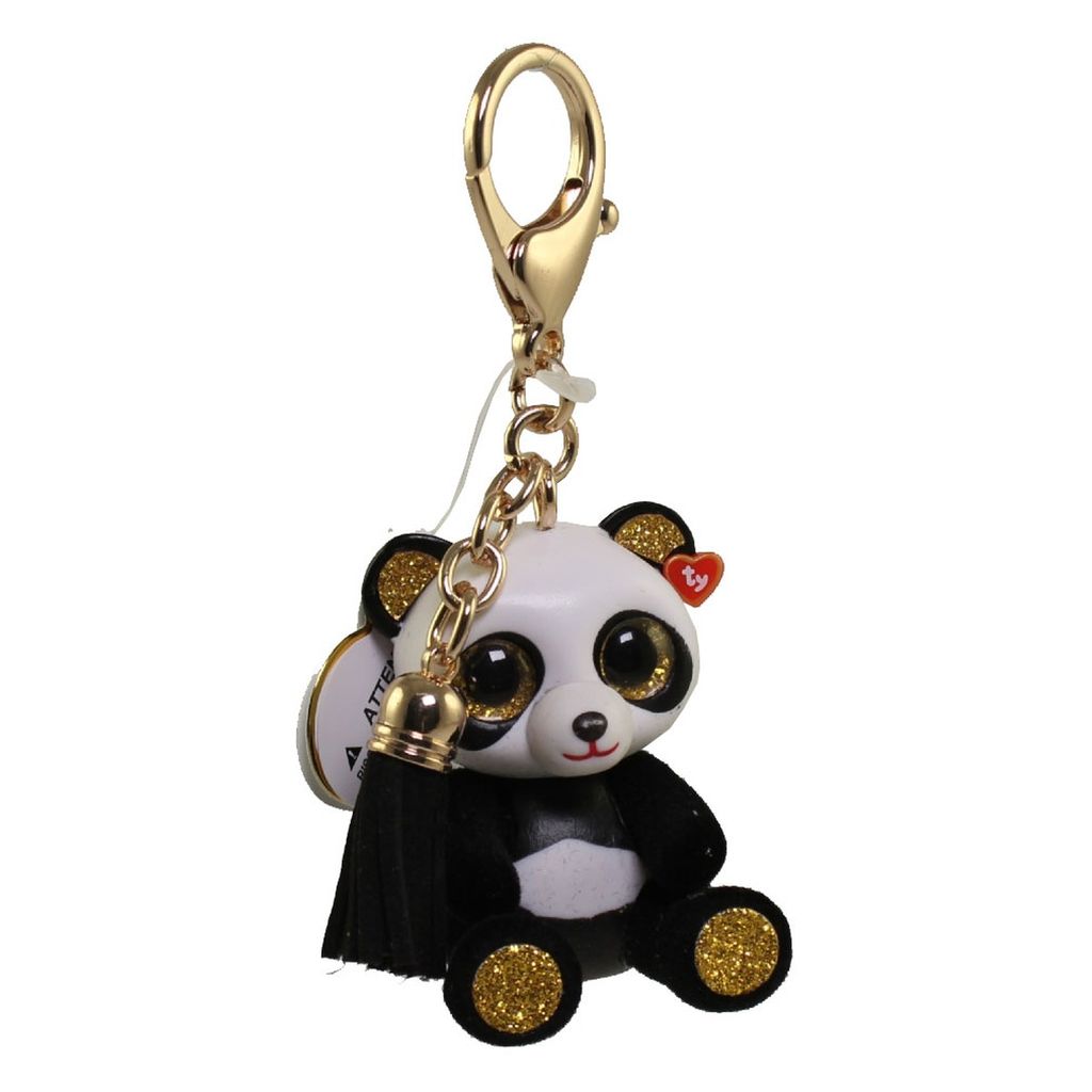 TY Mini Boos Chi - panda - priponka
