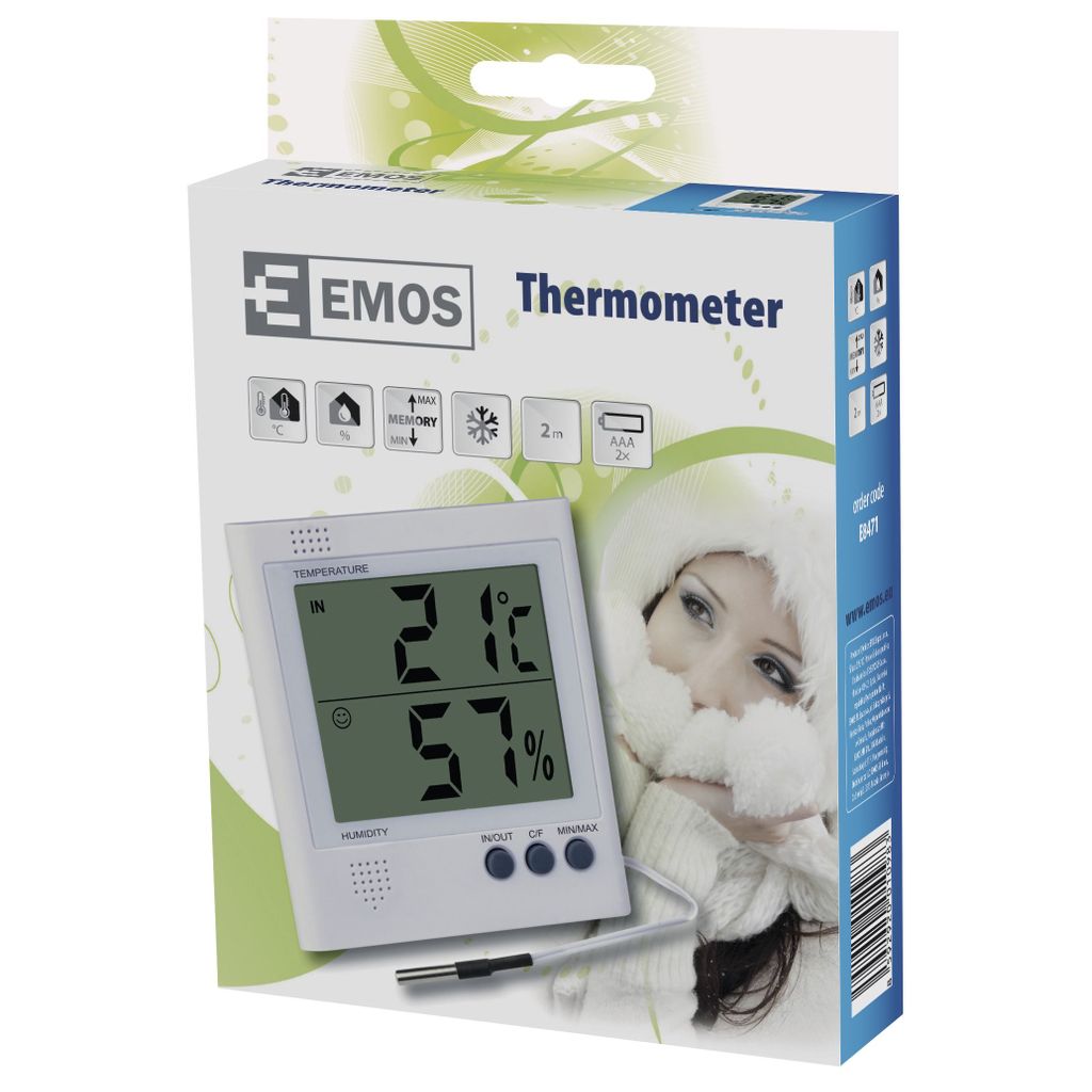 EMOS Termometer s sondo RS8471 E8471