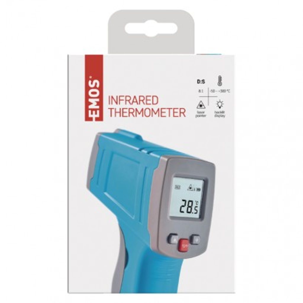 EMOS Brezkontaktni termometer - digitalni, infrardeči M0503