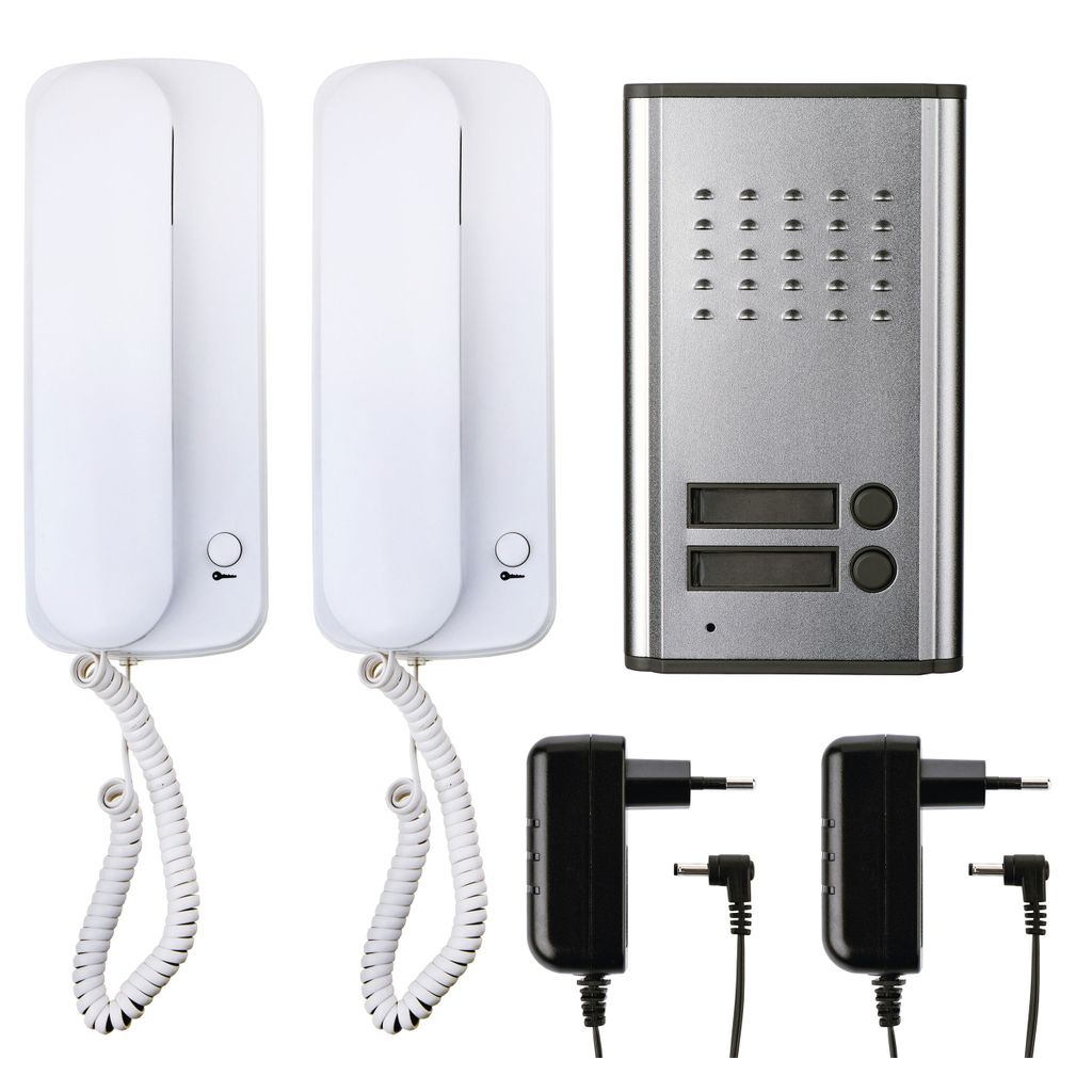 EMOS Avdio domofon za 2 uporabnika H1086 - bel