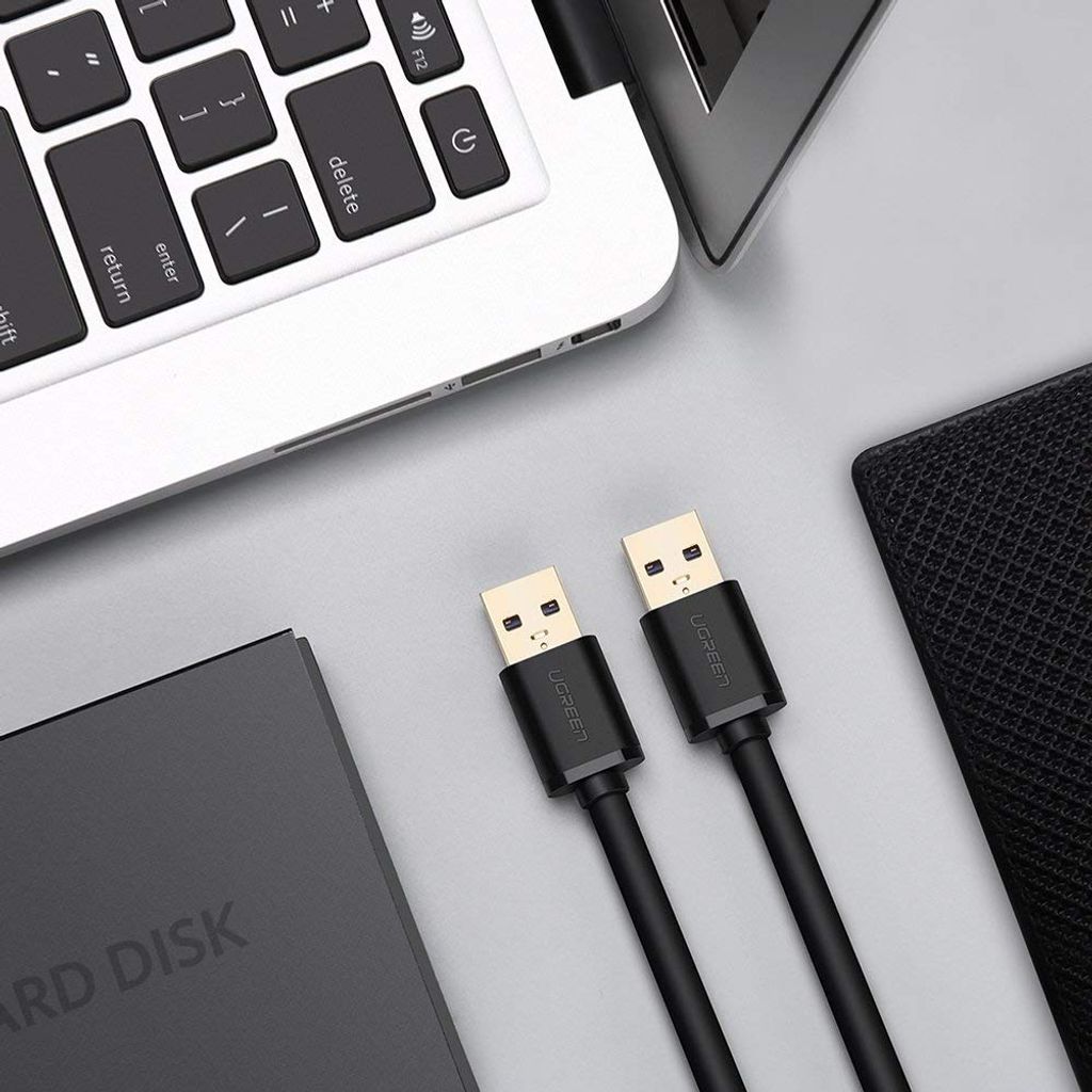 UGREEN podaljšek USB 3.0 (M na M) črn 1 m