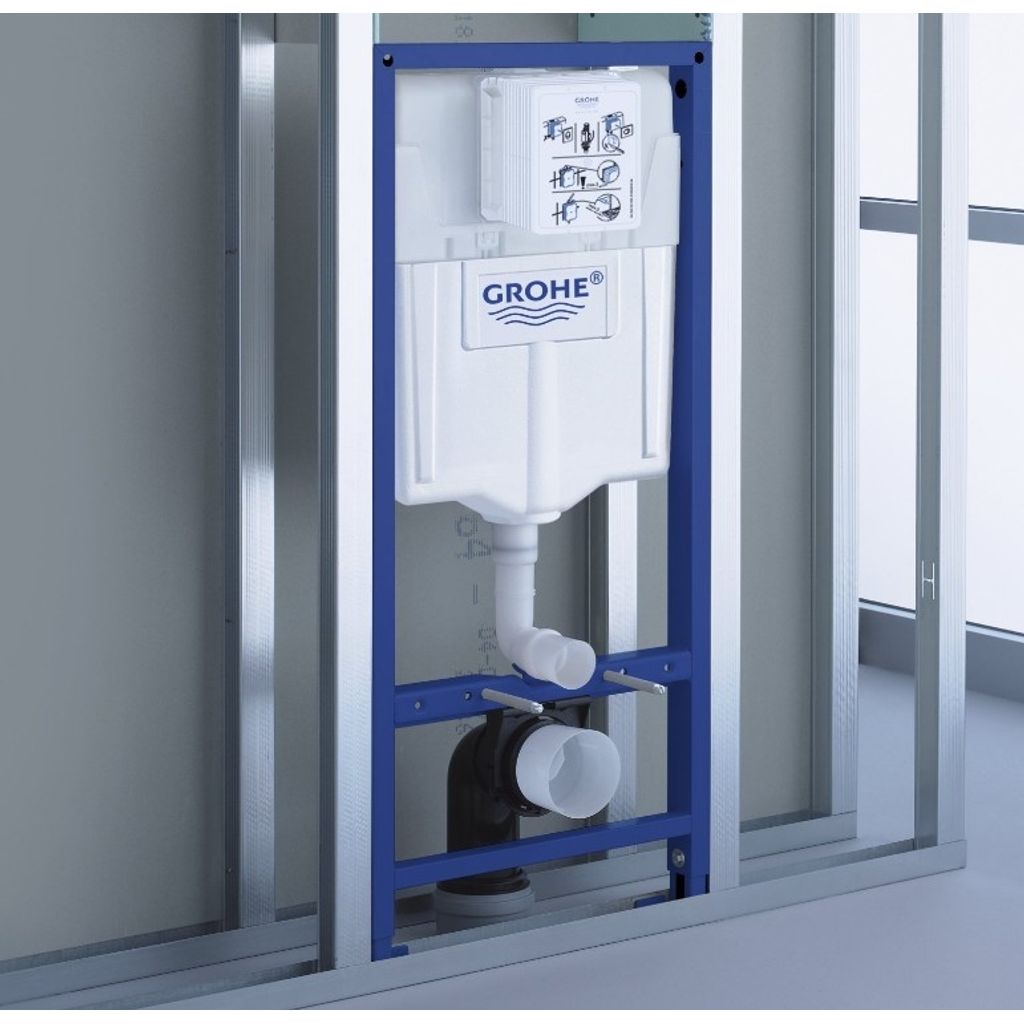 GROHE podometni splakovalnik za WC školjko z ogrodjem RAPID SL (38528001)
