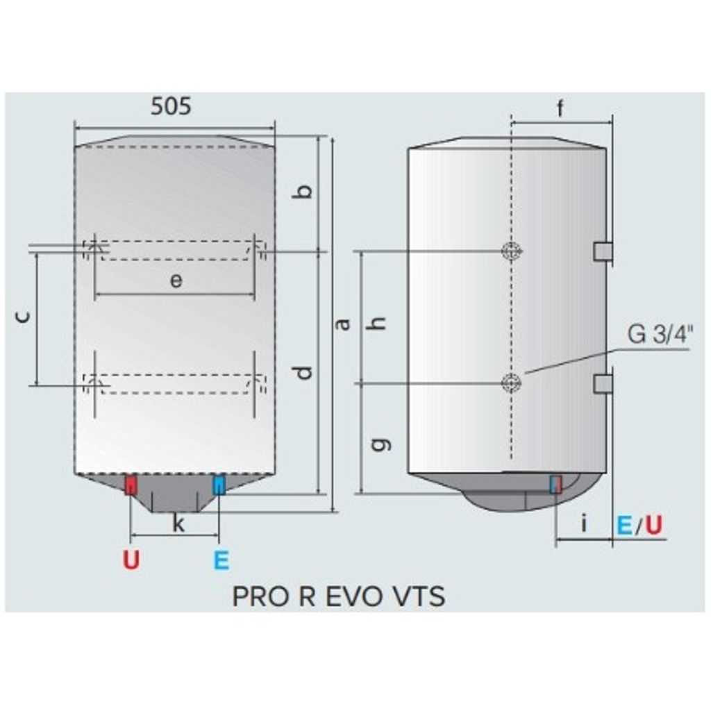 ARISTON električni grelnik vode PRO R 150 VTS EVO EU ( 3060650 )