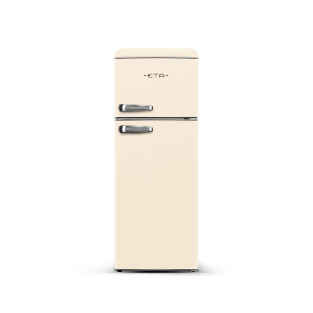 ETA Retro kombinirani hladilnik Storio [E, V: 148cm, H: 170L, Z: 45L, bež]