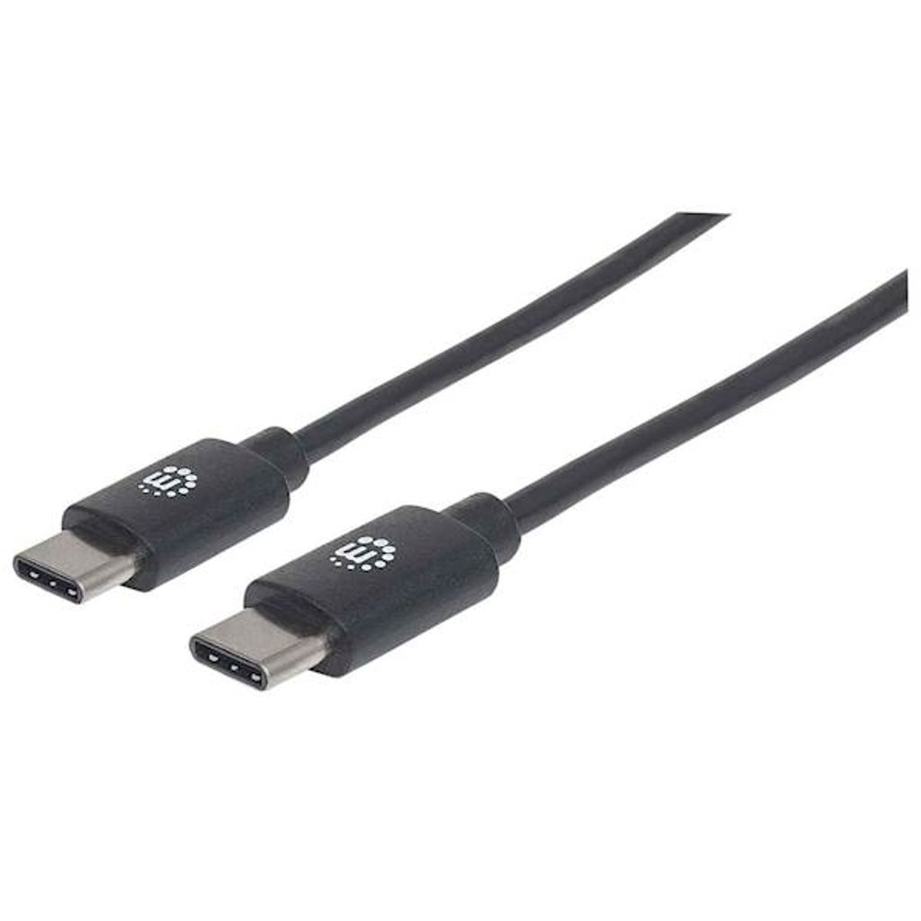 MANHATTAN kabel USB-C/USB-C, USB 2.0, 0.5m