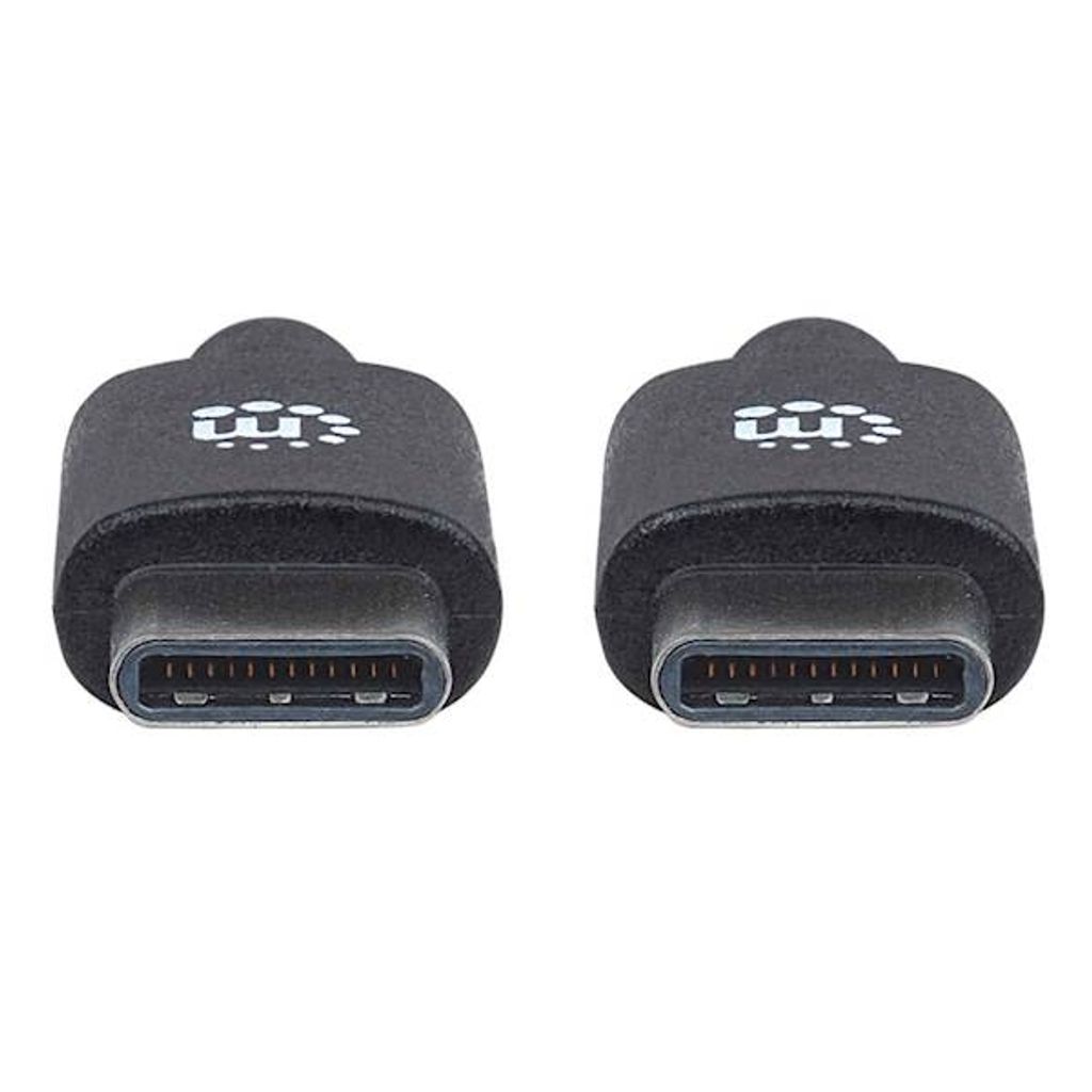 MANHATTAN kabel USB-C/USB-C, USB 2.0, 1m