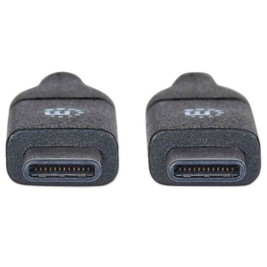 MANHATTAN kabel SuperSpeed+ USB-C/USB-C, USB 3.1 Gen 2, 0.5m