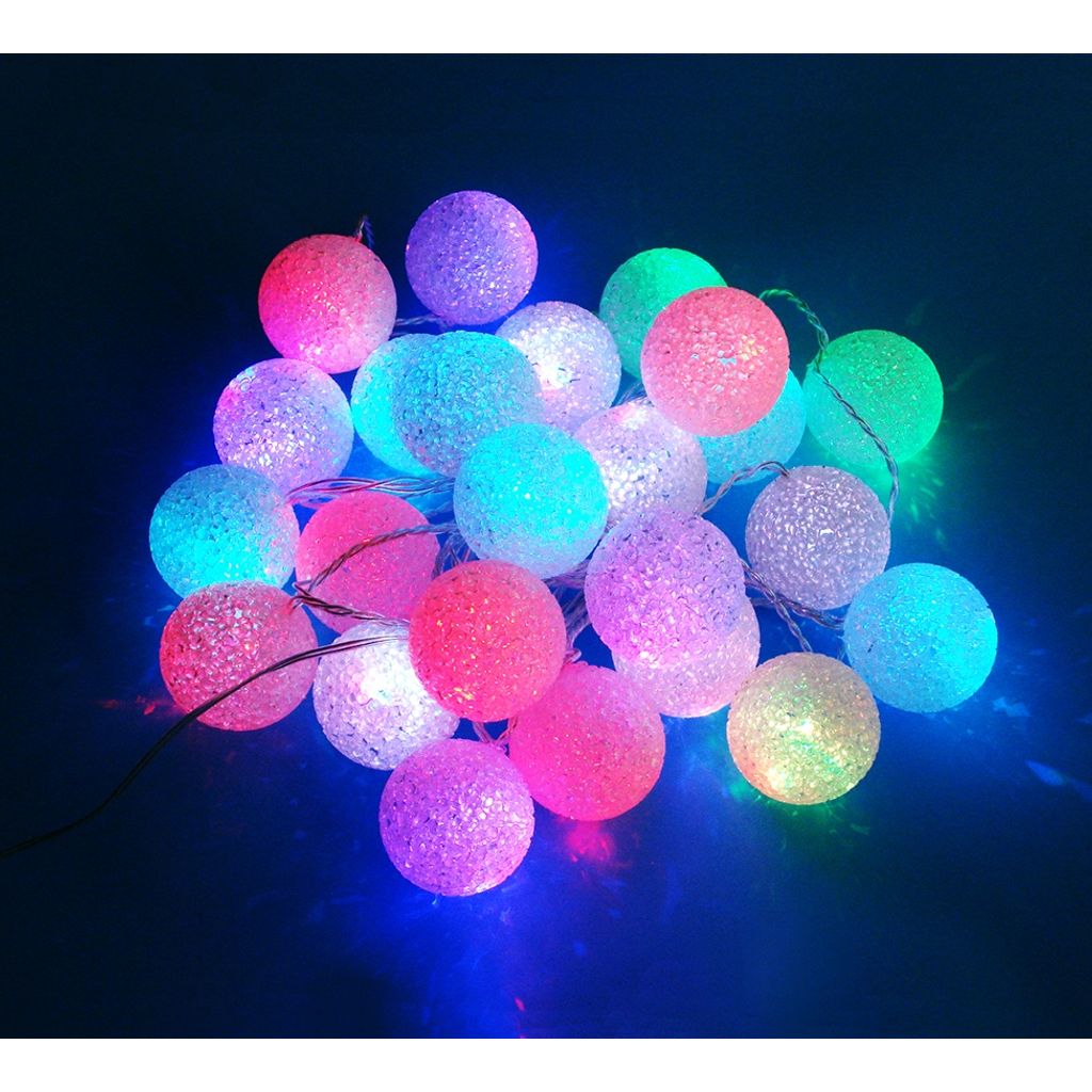 UNICOM 24 RGB LED razsvetljava - bunke, 5,8m, mavrična, zunanja in notranja