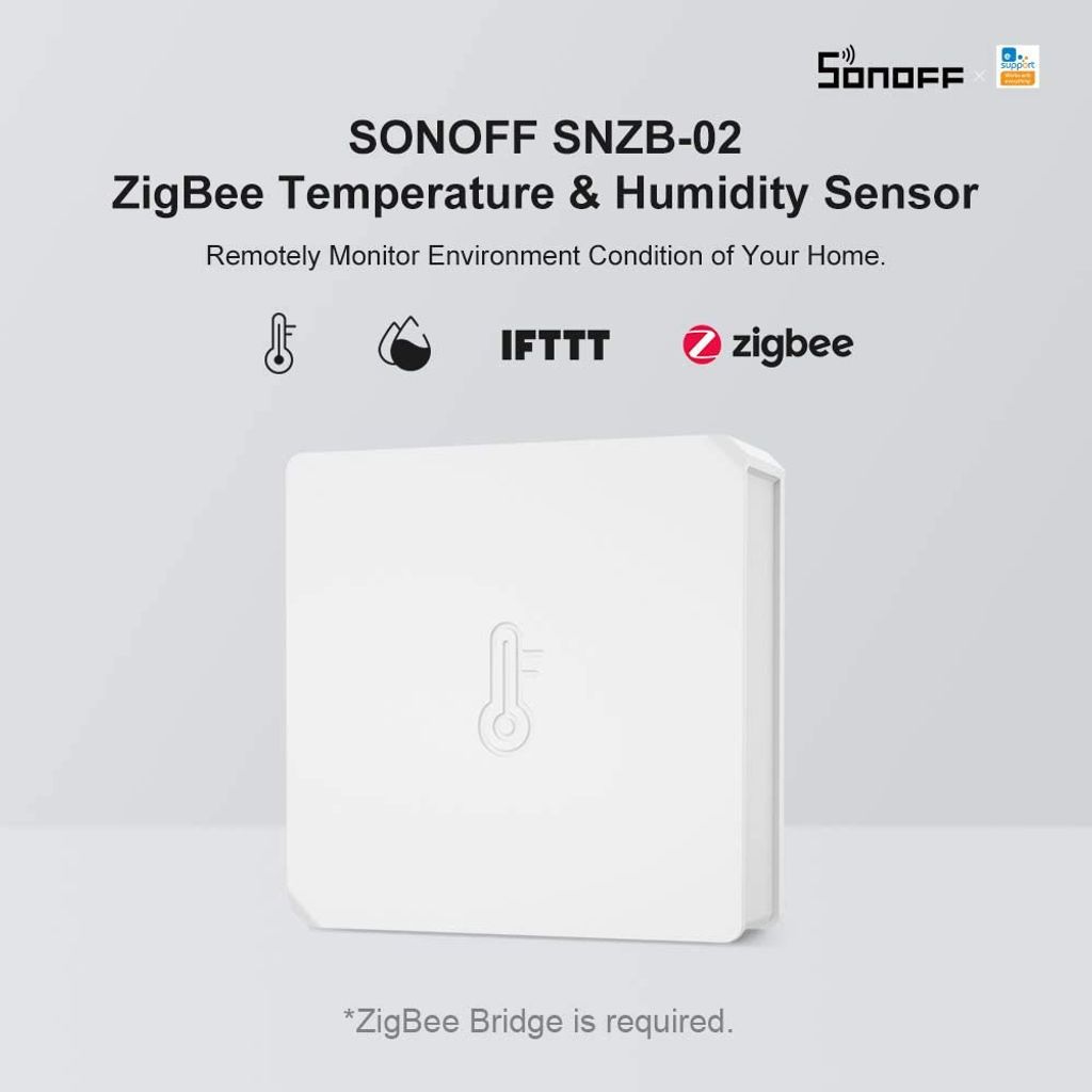SONOFF senzor temperature/vlažnosti ZigBee protokol SNZB-02