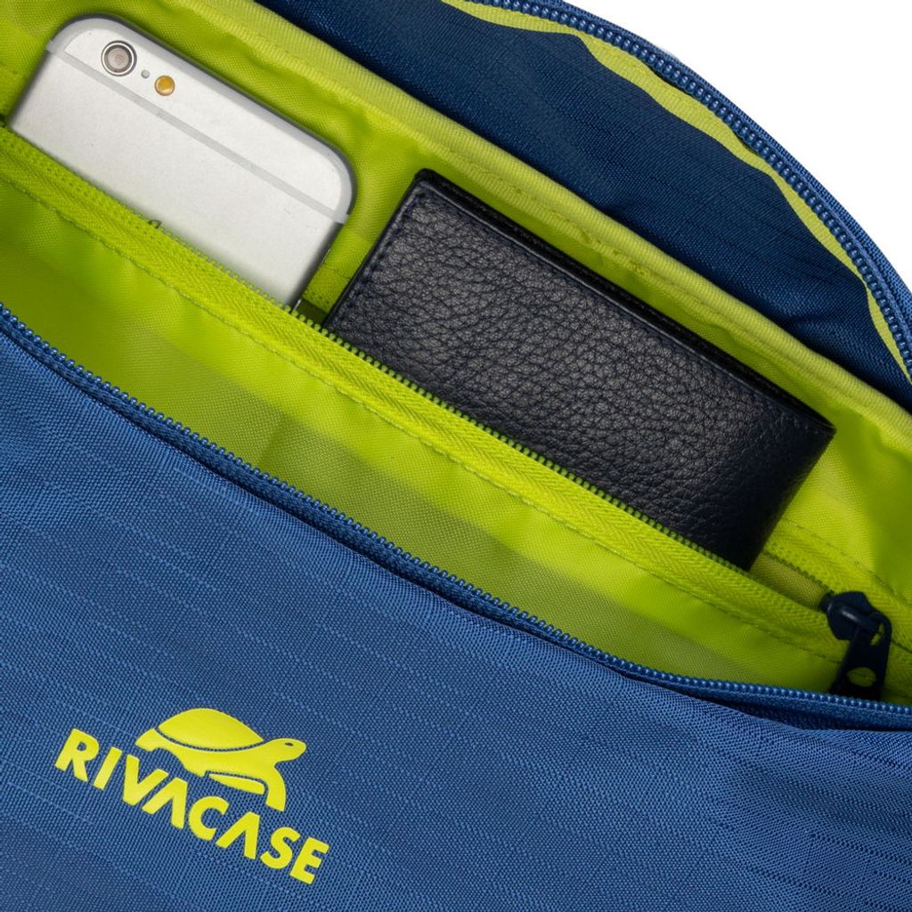 RIVACASE modra torbica za okrog pasu 5512