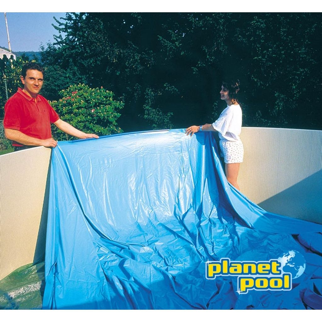 PLANET POOL folija za bazen 350 x 90 cm - 0,2 mm modra