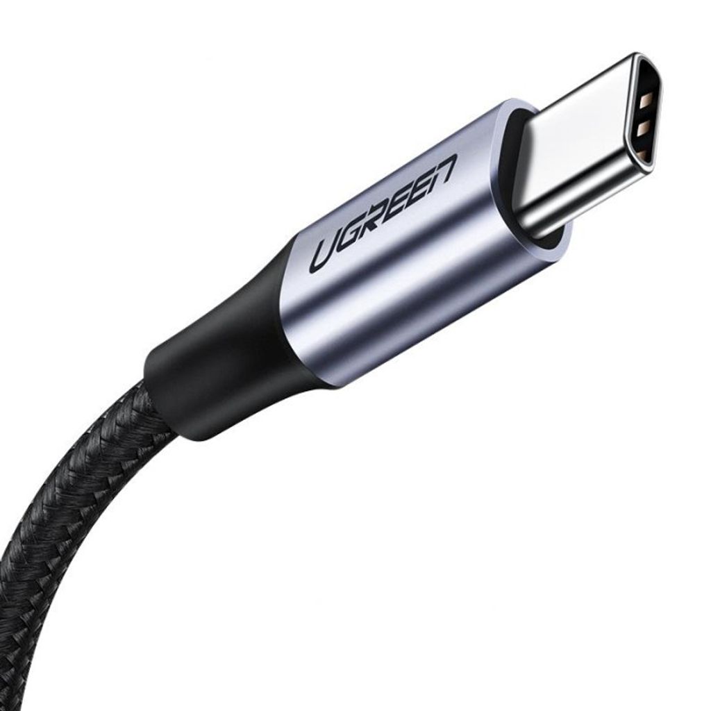 UGREEN kabel USB A 2.0 na USB 3.0 tip C 1.5m (črn) - polybag